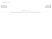 Tablet Screenshot of fuzzboxworld.com